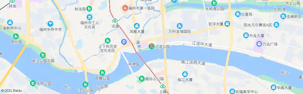 福州连江江滨公园_公交站地图_福州公交_妙搜公交查询2025