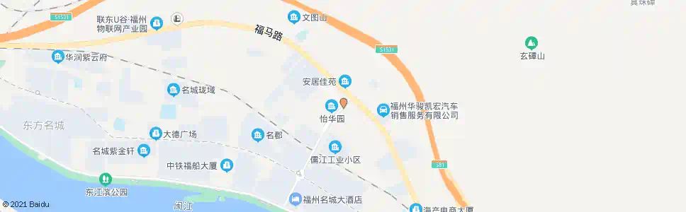 福州科教园_公交站地图_福州公交_妙搜公交查询2025