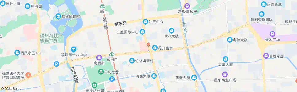 福州五四路口_公交站地图_福州公交_妙搜公交查询2025