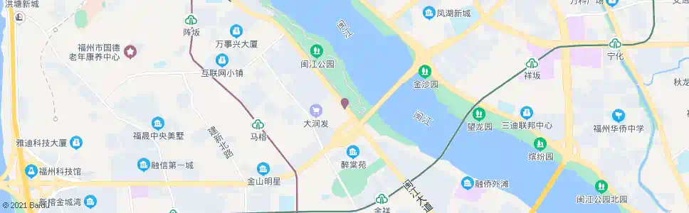 福州翁排_公交站地图_福州公交_妙搜公交查询2025