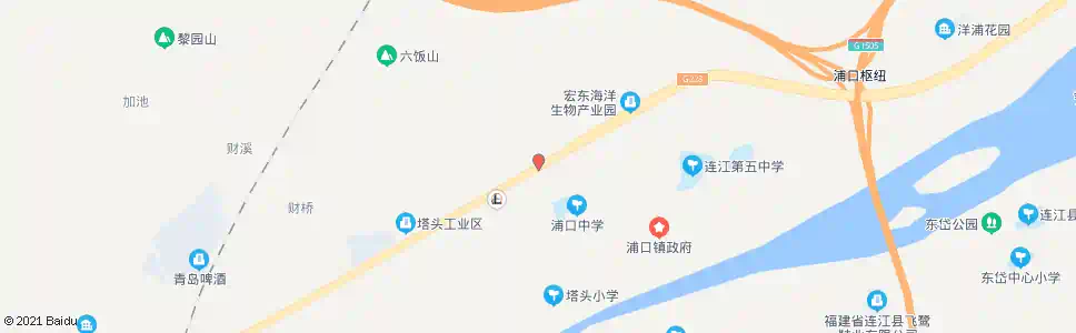 福州上元村_公交站地图_福州公交_妙搜公交查询2025