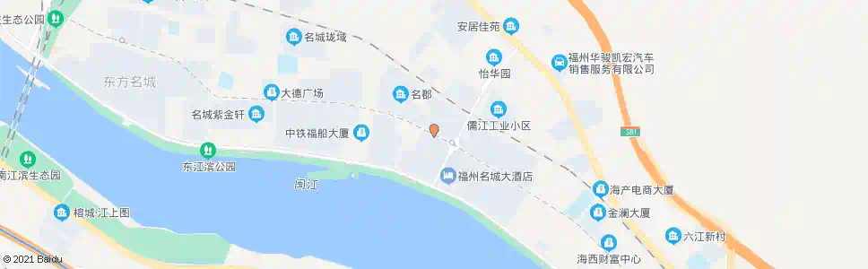 福州儒江村江滨锦城_公交站地图_福州公交_妙搜公交查询2025