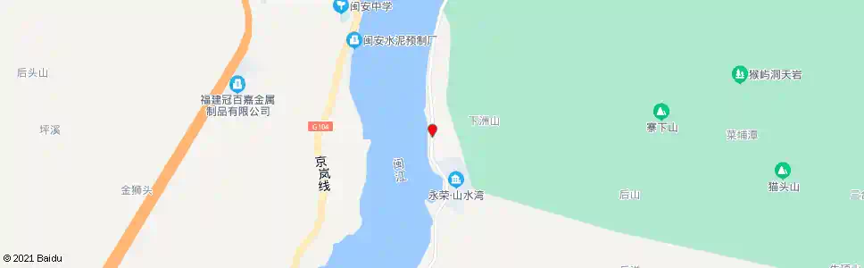 福州金刚腿_公交站地图_福州公交_妙搜公交查询2025