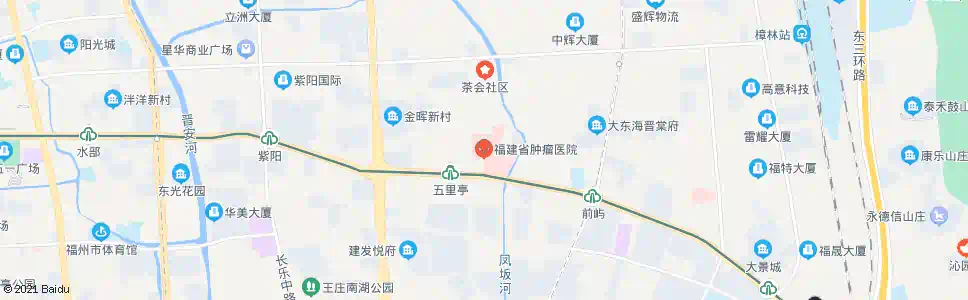 福州肿瘤医院_公交站地图_福州公交_妙搜公交查询2025