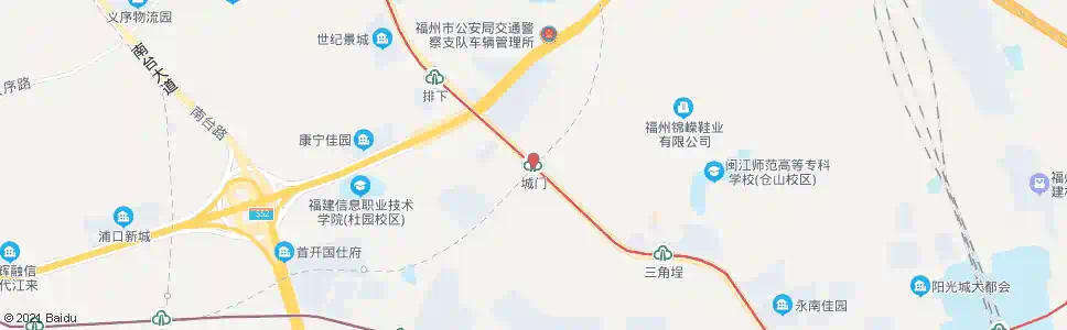 福州城门_公交站地图_福州公交_妙搜公交查询2025