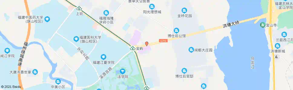 福州上街环岛_公交站地图_福州公交_妙搜公交查询2025