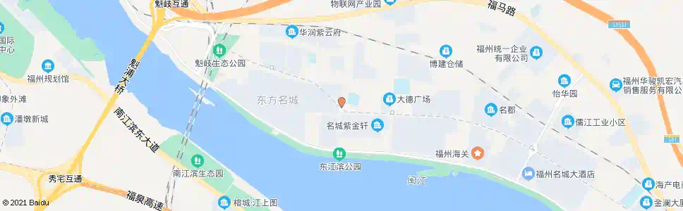 福州儒江路口_公交站地图_福州公交_妙搜公交查询2025