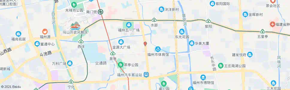 福州状元境_公交站地图_福州公交_妙搜公交查询2025