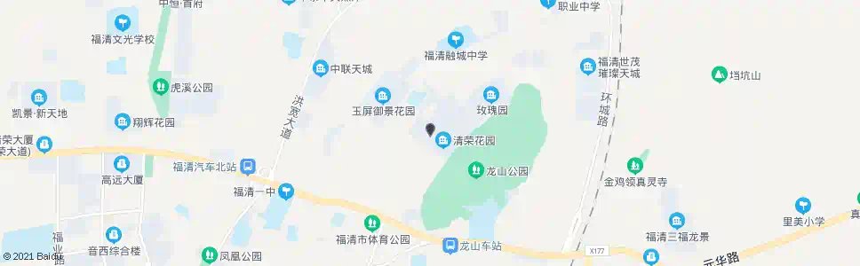 福州清荣花园_公交站地图_福州公交_妙搜公交查询2025