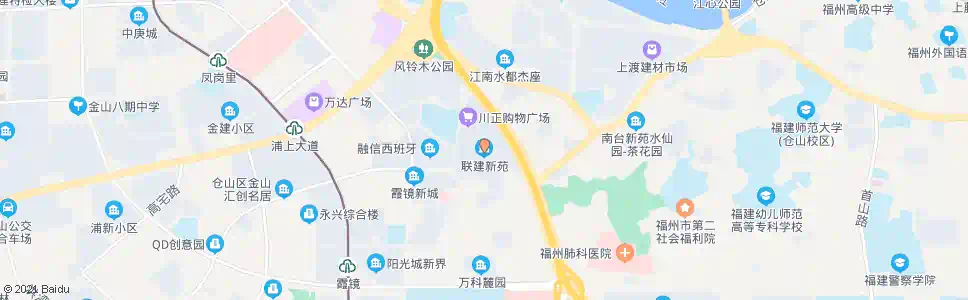 福州联建新苑_公交站地图_福州公交_妙搜公交查询2025