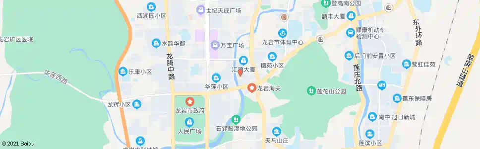 龙岩博爱医院_公交站地图_龙岩公交_妙搜公交查询2025