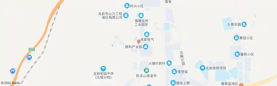 龙岩汇福食品_公交站地图_龙岩公交_妙搜公交查询2025