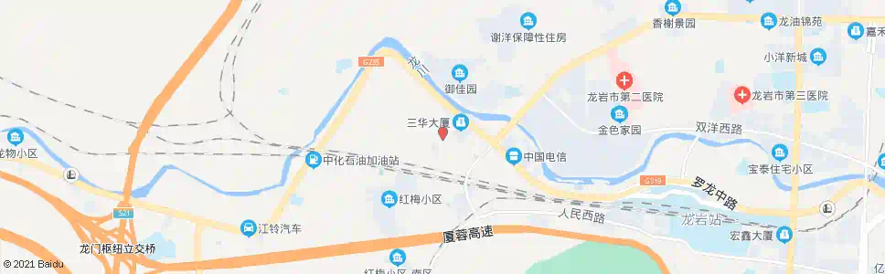 龙岩王厝路口_公交站地图_龙岩公交_妙搜公交查询2025