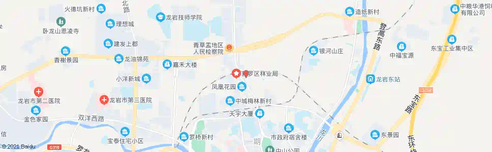 龙岩北龙文体中心_公交站地图_龙岩公交_妙搜公交查询2025