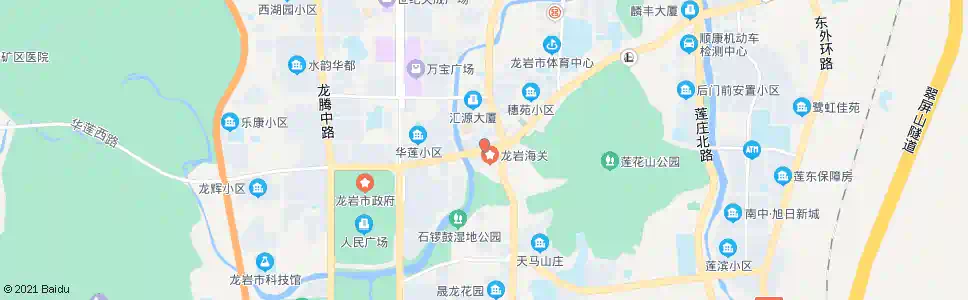 龙岩棉电公司_公交站地图_龙岩公交_妙搜公交查询2025