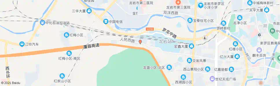 龙岩龙铁嘉苑_公交站地图_龙岩公交_妙搜公交查询2025