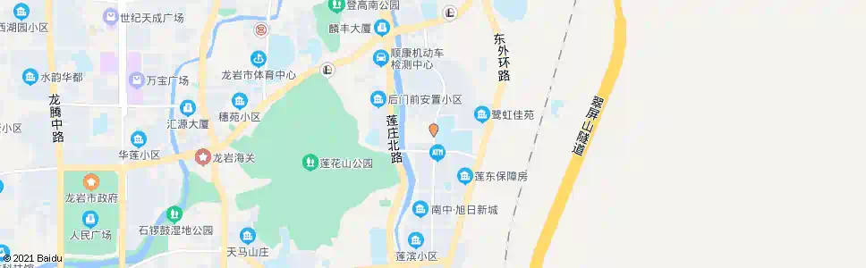 龙岩莲东中学_公交站地图_龙岩公交_妙搜公交查询2025