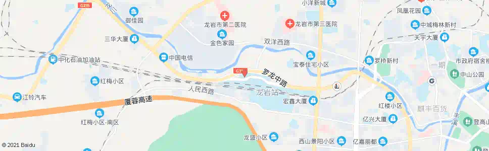 龙岩客运中心站_公交站地图_龙岩公交_妙搜公交查询2025