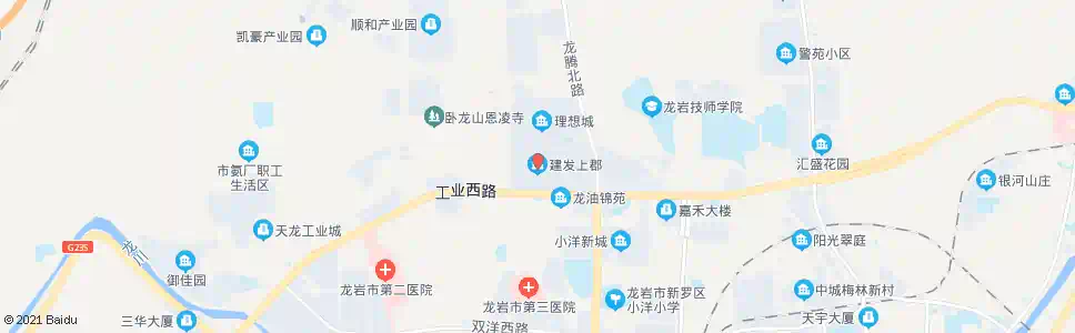 龙岩建发上都_公交站地图_龙岩公交_妙搜公交查询2025