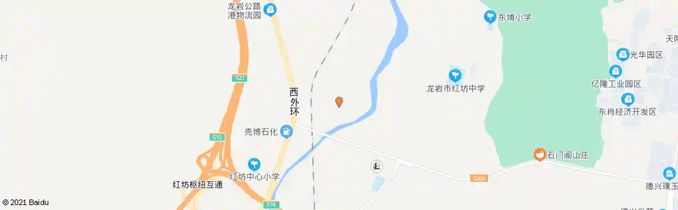 龙岩中农批_公交站地图_龙岩公交_妙搜公交查询2025