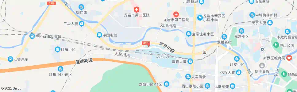 龙岩客运中心站(稽征处)_公交站地图_龙岩公交_妙搜公交查询2025