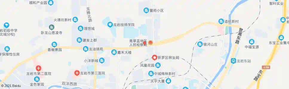 龙岩凤凰阁_公交站地图_龙岩公交_妙搜公交查询2025