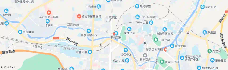 龙岩葫芦新村(双洋东路)_公交站地图_龙岩公交_妙搜公交查询2025