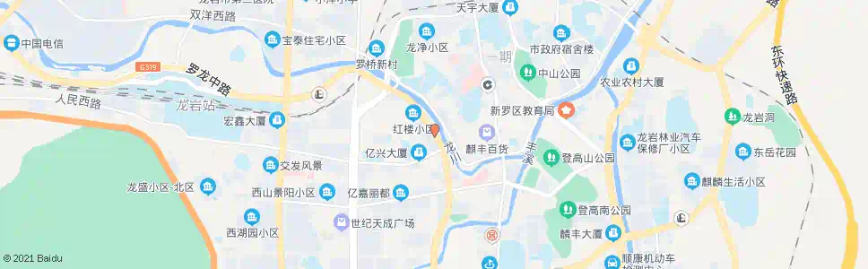 龙岩小李化妆城(西安商业城)_公交站地图_龙岩公交_妙搜公交查询2025
