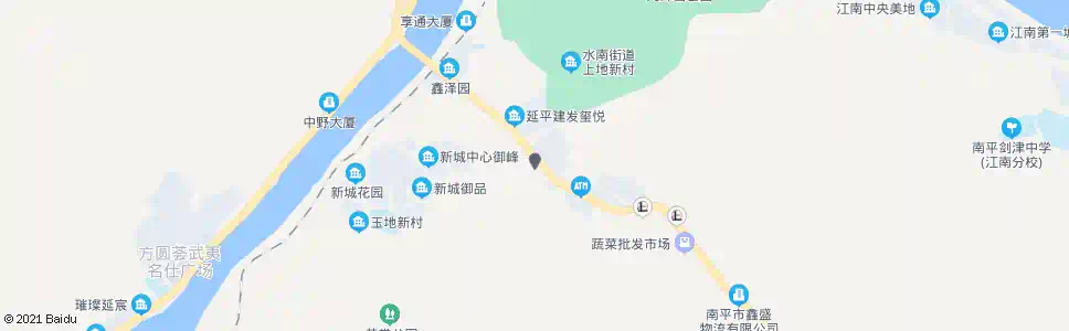 南平亿发商贸城_公交站地图_南平公交_妙搜公交查询2025