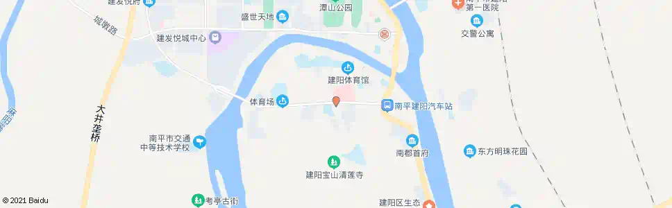 南平城关派出所_公交站地图_南平公交_妙搜公交查询2025