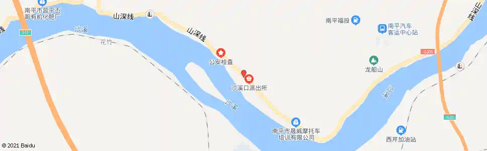 南平沙溪口电厂_公交站地图_南平公交_妙搜公交查询2025