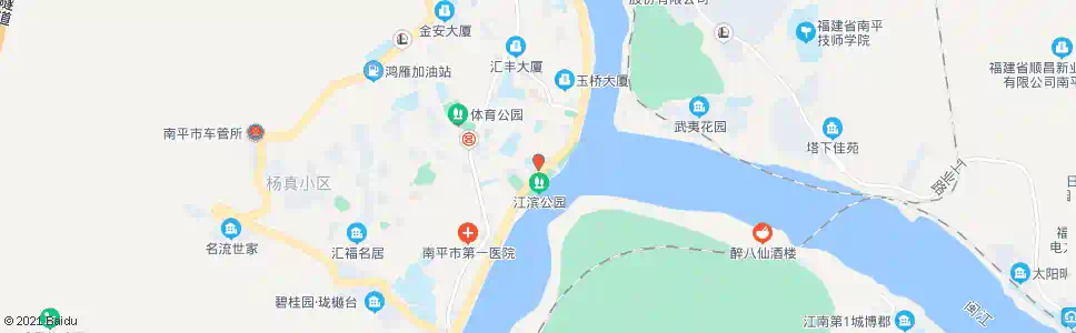 南平人保大厦_公交站地图_南平公交_妙搜公交查询2025