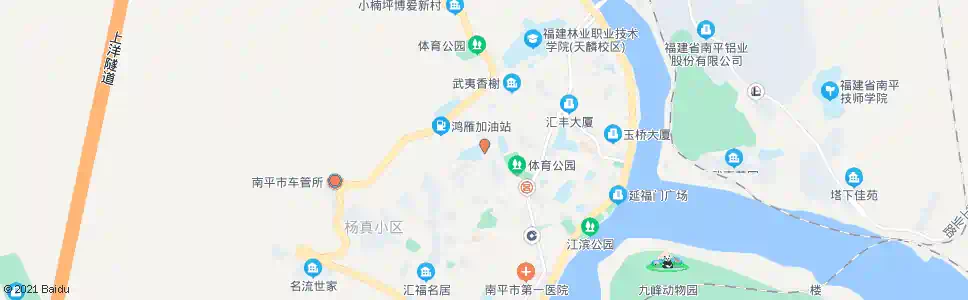 南平四中_公交站地图_南平公交_妙搜公交查询2025