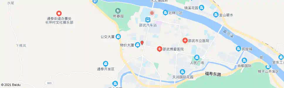 南平自来水公司(邵武市)_公交站地图_南平公交_妙搜公交查询2025