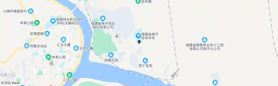 南平第一技校_公交站地图_南平公交_妙搜公交查询2025