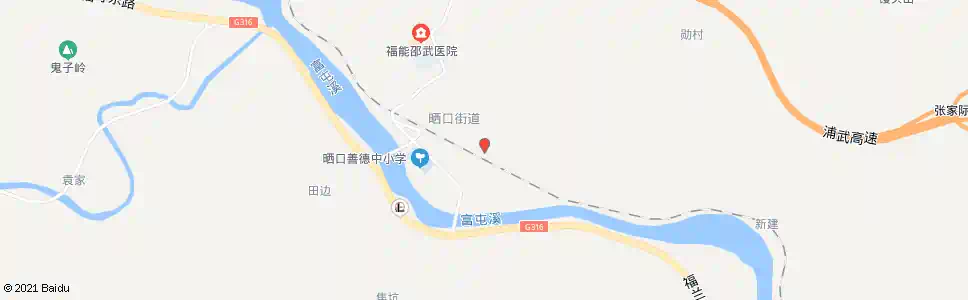 南平晒口_公交站地图_南平公交_妙搜公交查询2025