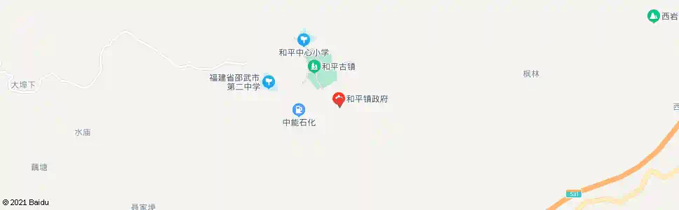 南平和平路口_公交站地图_南平公交_妙搜公交查询2025