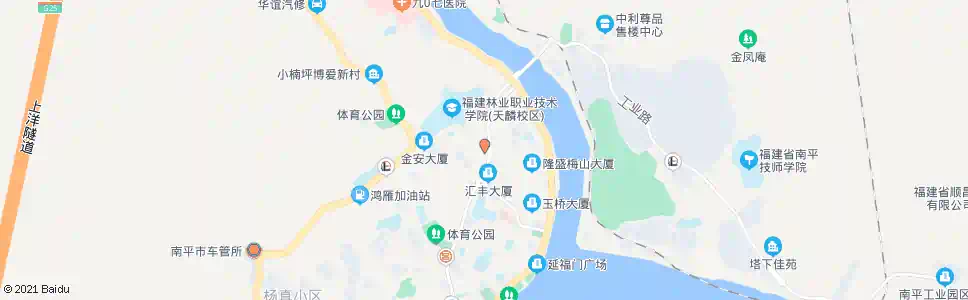 南平二环路口_公交站地图_南平公交_妙搜公交查询2025