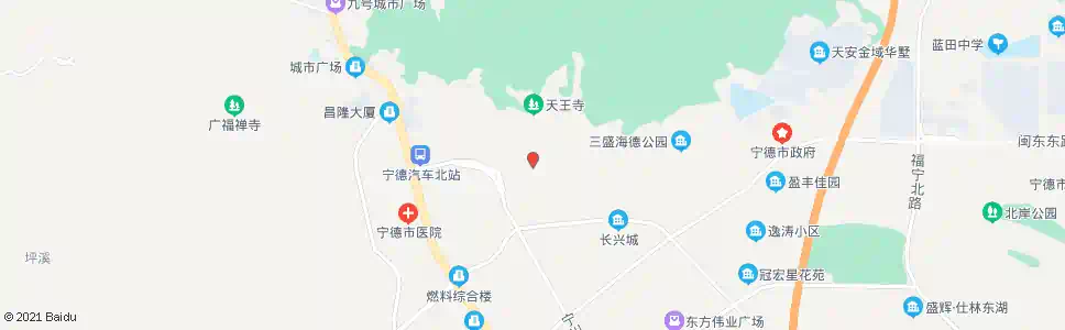 宁德蕉城二小_公交站地图_宁德公交_妙搜公交查询2025