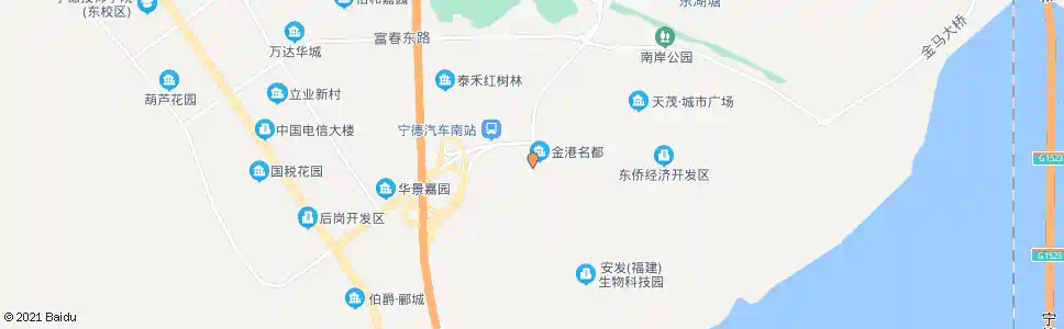 宁德福宁南路_公交站地图_宁德公交_妙搜公交查询2025