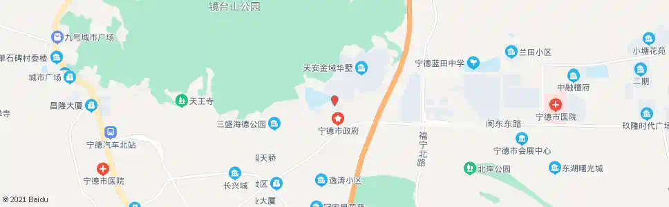 宁德市行政服务中心_公交站地图_宁德公交_妙搜公交查询2025