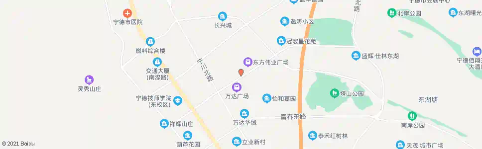 宁德天安经典_公交站地图_宁德公交_妙搜公交查询2025