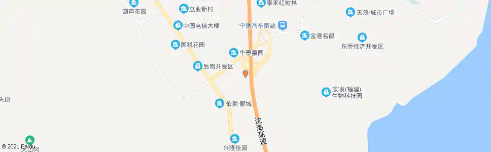 宁德岐头村_公交站地图_宁德公交_妙搜公交查询2025