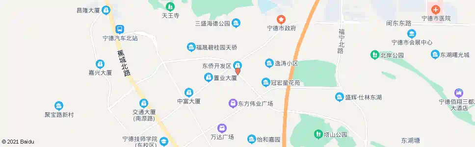 宁德逸涛商城_公交站地图_宁德公交_妙搜公交查询2025