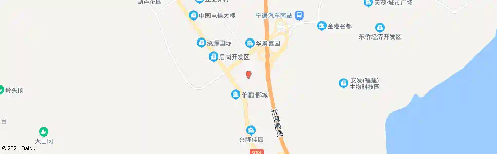 宁德华建新村_公交站地图_宁德公交_妙搜公交查询2025