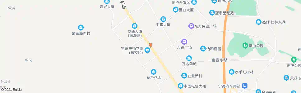 宁德市农行_公交站地图_宁德公交_妙搜公交查询2025