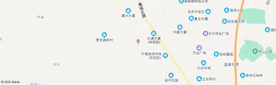 宁德南际路口(鹤峰路方向)_公交站地图_宁德公交_妙搜公交查询2025