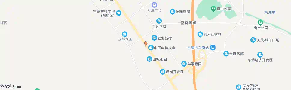 宁德东方医院_公交站地图_宁德公交_妙搜公交查询2025