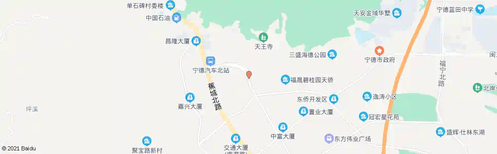 宁德锦福城_公交站地图_宁德公交_妙搜公交查询2025