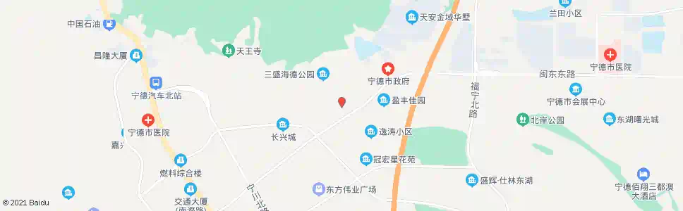 宁德高级中学_公交站地图_宁德公交_妙搜公交查询2025